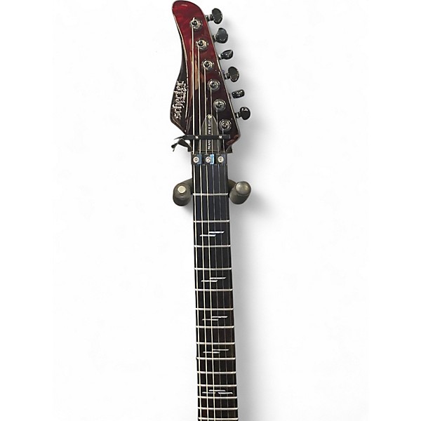 Used Schecter Guitar Research Reaper 6 FR S Elite Blood Burst Solid Body Electric Guitar