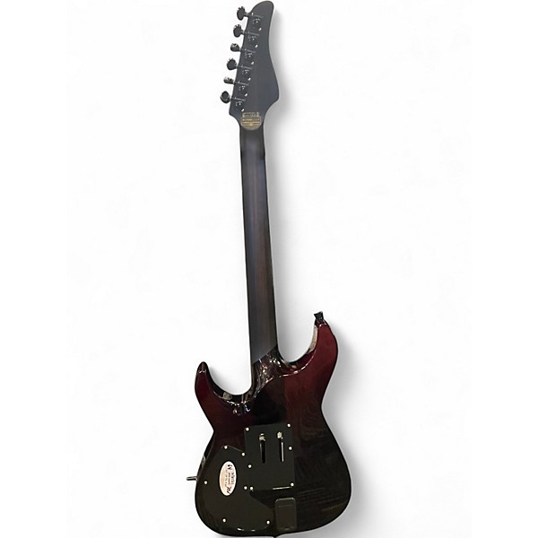 Used Schecter Guitar Research Reaper 6 FR S Elite Blood Burst Solid Body Electric Guitar