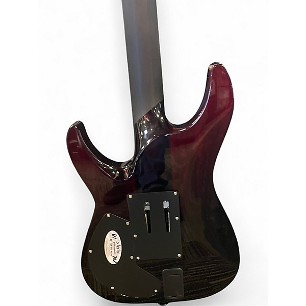 Used Schecter Guitar Research Reaper 6 FR S Elite Blood Burst Solid Body Electric Guitar