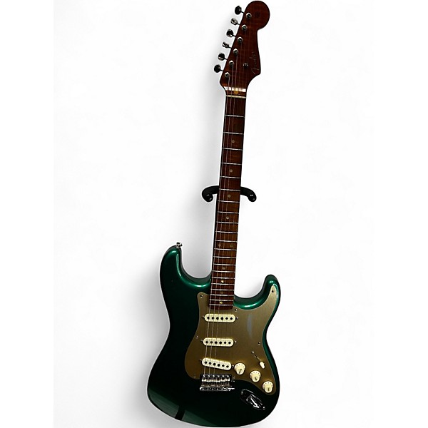 Used Fender CUSTOM SHOP LTD 58 SPECIAL STRATOCASTER journeyman FADED BRITISH RACING GREEN Solid Body Electric Guitar