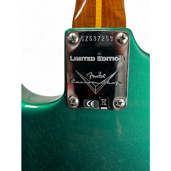 Used Fender CUSTOM SHOP LTD 58 SPECIAL STRATOCASTER journeyman FADED BRITISH RACING GREEN Solid Body Electric Guitar