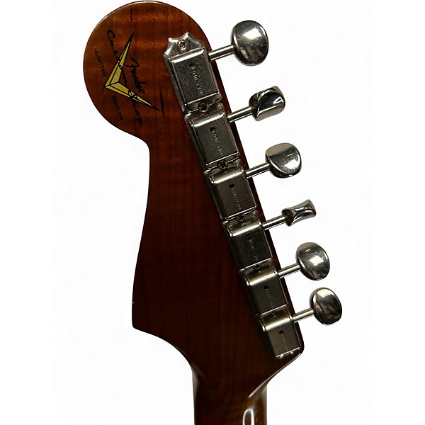 Used Fender CUSTOM SHOP LTD 58 SPECIAL STRATOCASTER journeyman FADED BRITISH RACING GREEN Solid Body Electric Guitar