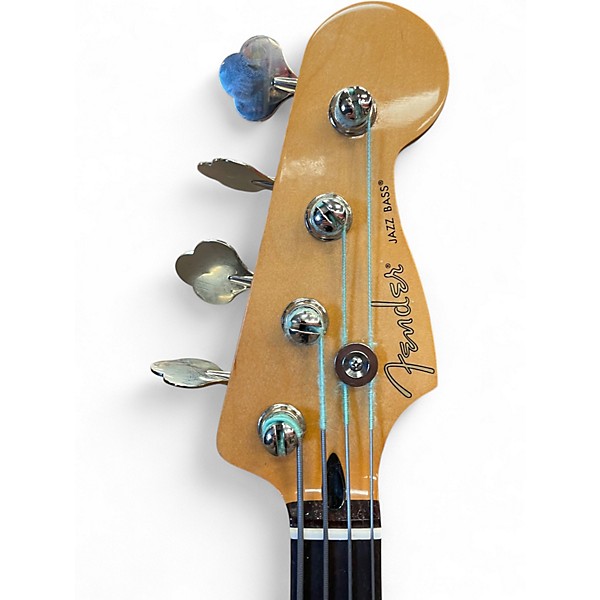 Used Fender MIM JAZZ BASS STANDARD 2 Color Sunburst Electric Bass Guitar