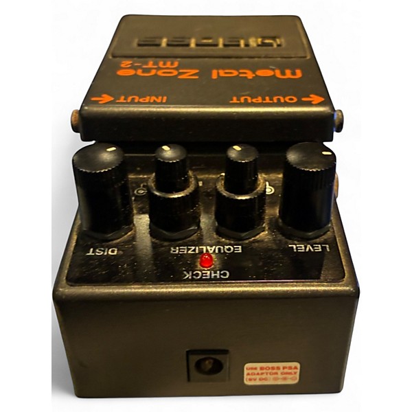 Used BOSS MT2 Metal Zone Distortion Effect Pedal