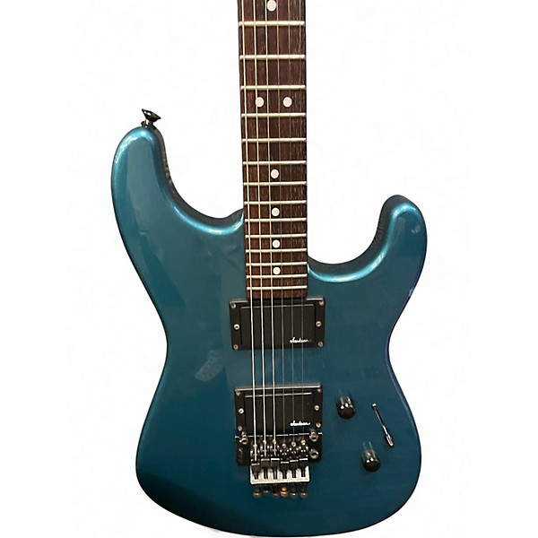 Used Charvel 3A MIJ Metallic Blue Solid Body Electric Guitar