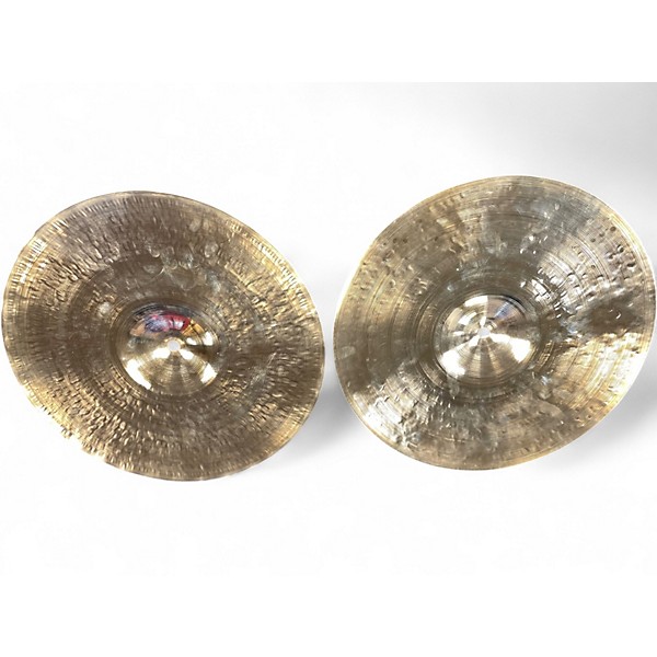 Used MEINL 14in BYZANCE HEAVY HAMMERED PAIR Cymbal