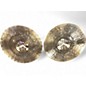 Used MEINL 14in BYZANCE HEAVY HAMMERED PAIR Cymbal