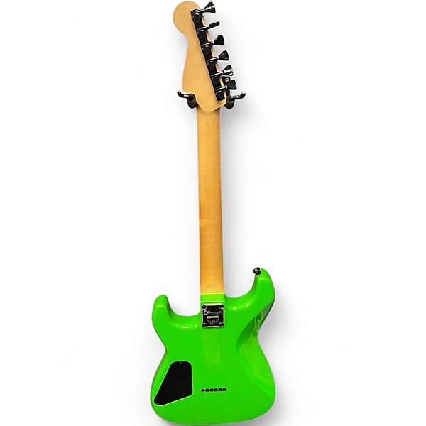 Used Charvel San Dimas SD1- HS Neon Green Solid Body Electric Guitar