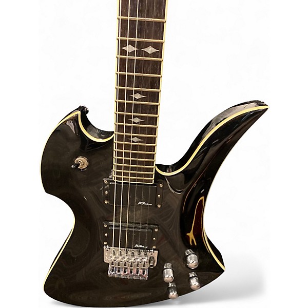 Used B.C. Rich Pro X Mockingbird Black Solid Body Electric Guitar
