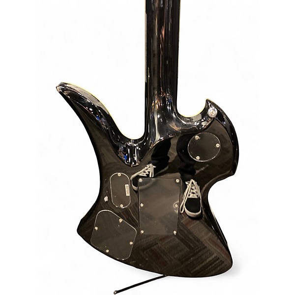 Used B.C. Rich Pro X Mockingbird Black Solid Body Electric Guitar