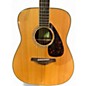 Used Yamaha FG830 Natural Acoustic Guitar