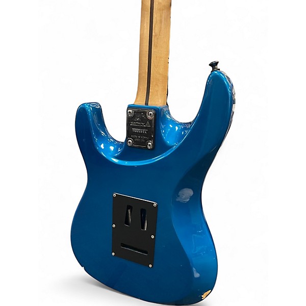 Used Samick Valley Arts Guitar Pro Series Lake Placid Blue Solid Body Electric Guitar