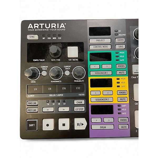 Used Arturia Beatstep Pro MIDI Controller