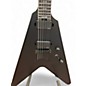 Used 2019 Schecter Guitar Research ELITE V-1 Black Solid Body Electric Guitar