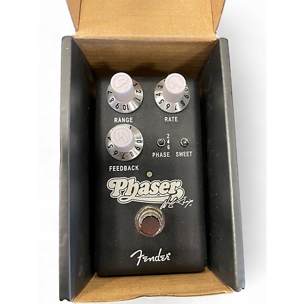 Used Fender WAYLON JENNINGS PHASER Effect Pedal
