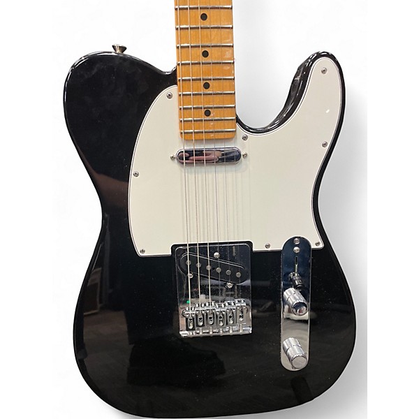 Used Fender PLAYER II TELECASTER Black Solid Body Electric Guitar