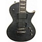 Used ESP LTD EC401 Trans Black Solid Body Electric Guitar