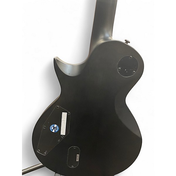 Used ESP LTD EC401 Trans Black Solid Body Electric Guitar