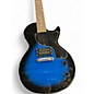 Used Maestro By Gibson Les Paul Jr Blue Solid Body Electric Guitar