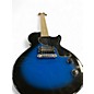 Used Maestro By Gibson Les Paul Jr Blue Solid Body Electric Guitar