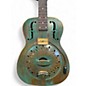 Used Recording King RR-997 VG Distressed Vintage Green Resonator Guitar
