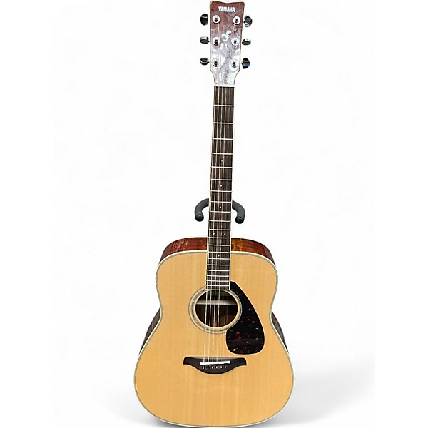 Used 2025 Yamaha FG830 Natural Acoustic Guitar