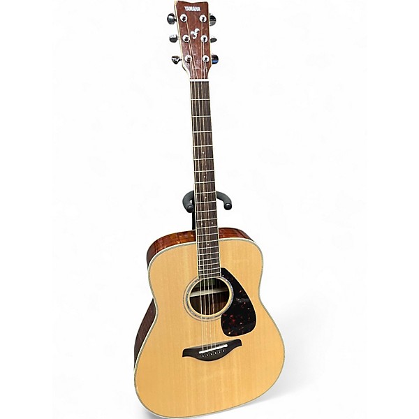 Used 2025 Yamaha FG830 Natural Acoustic Guitar