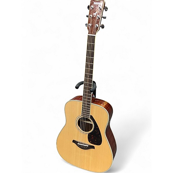 Used 2025 Yamaha FG830 Natural Acoustic Guitar