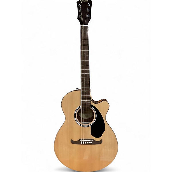 Used Fender FA135CE Concert Natural Acoustic Electric Guitar