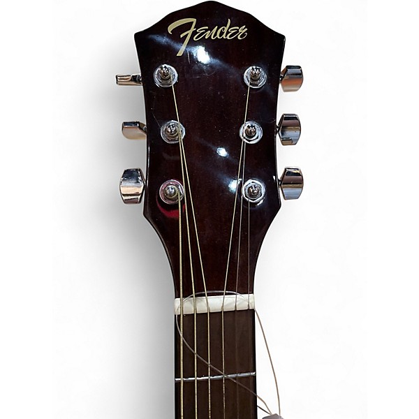 Used Fender FA135CE Concert Natural Acoustic Electric Guitar