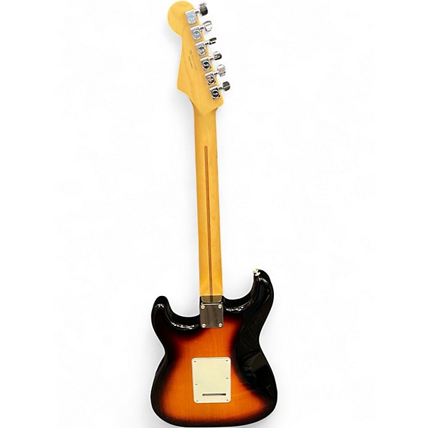 Used 2017 Fender Standard Stratocaster HSS Brown Sunburst Solid Body Electric Guitar