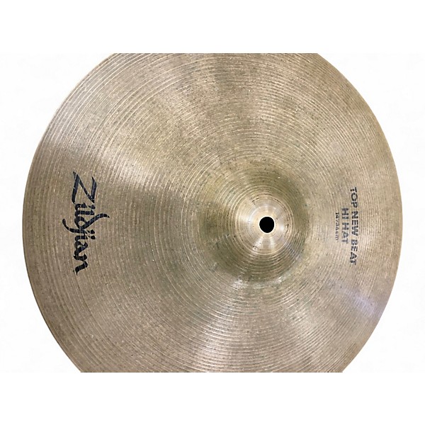Used Zildjian 14in New Beat Hi Hat Top Cymbal