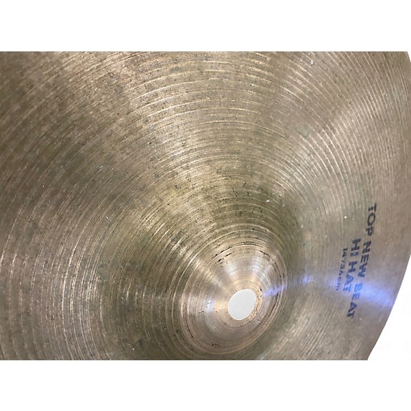 Used Zildjian 14in New Beat Hi Hat Top Cymbal