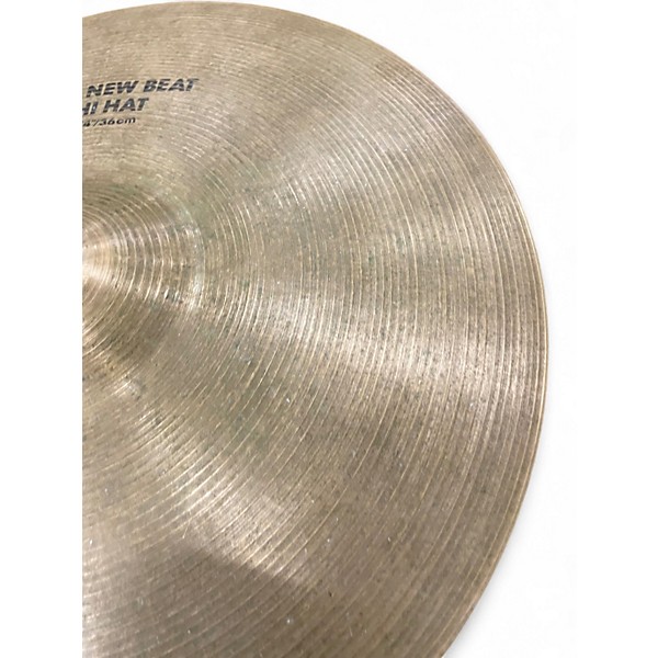 Used Zildjian 14in New Beat Hi Hat Top Cymbal