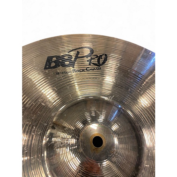 Used SABIAN 18in B8 PRO ROCK CRASH Cymbal