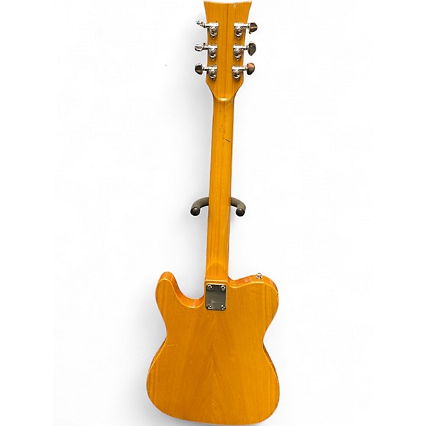 Vintage 1970s Ampeg HEAVY STUD GEH-150 Natural Solid Body Electric Guitar