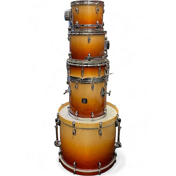 Used Gretsch Drums 5 Piece Catalina Birch 2 Color Sunburst Drum Kit