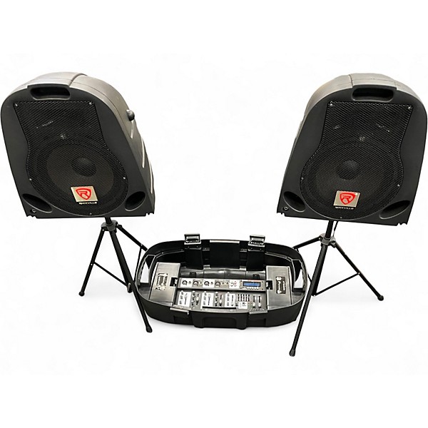 Used Rockville GB1 Portable PA Sound Package