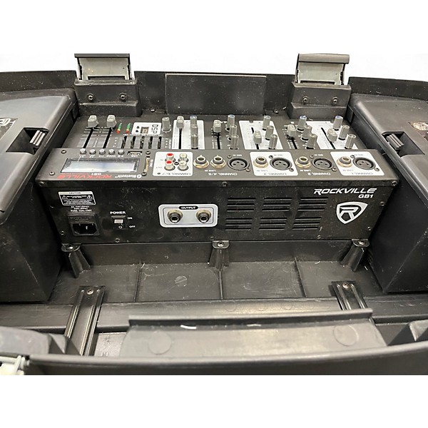 Used Rockville GB1 Portable PA Sound Package