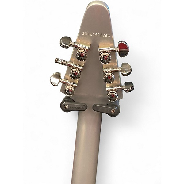 Used Epiphone FUTURA FLYING V CUSTOM  QUICKSLIVER SHIFT Solid Body Electric Guitar