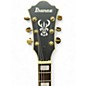 Used Ibanez AS73G Moonstone silver flat Hollow Body Electric Guitar