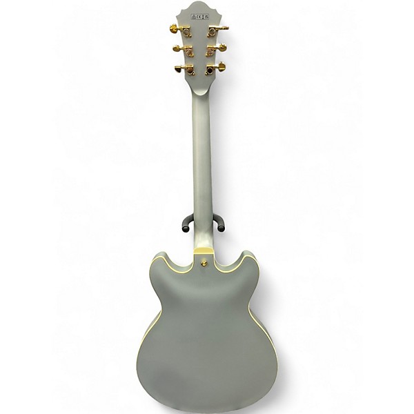 Used Ibanez AS73G Moonstone silver flat Hollow Body Electric Guitar