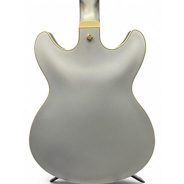 Used Ibanez AS73G Moonstone silver flat Hollow Body Electric Guitar