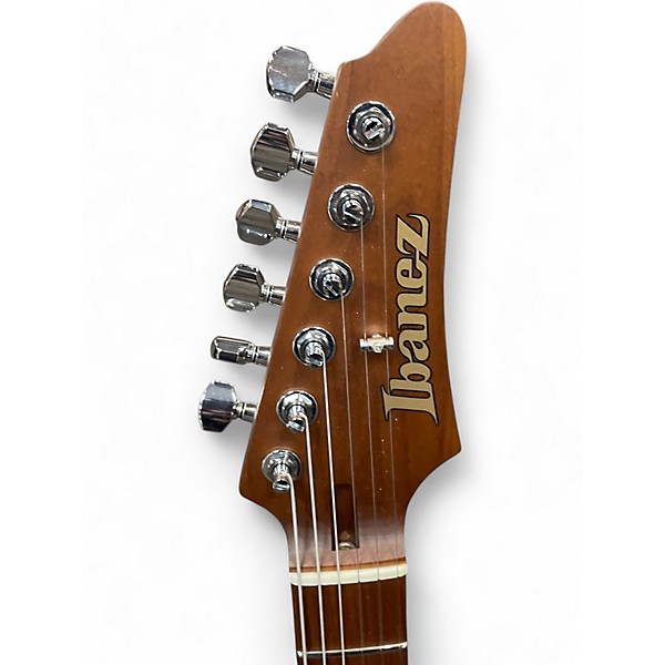 Used Ibanez AZ2402 Prestige Roadster Orange metallic Solid Body Electric Guitar