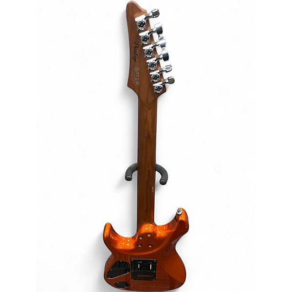Used Ibanez AZ2402 Prestige Roadster Orange metallic Solid Body Electric Guitar