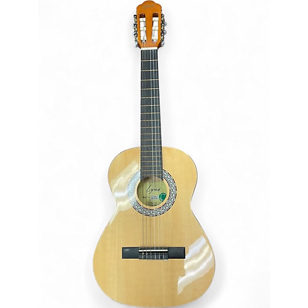 Used Lyons AC-964N12 NATURAL Classical Acoustic Guitar