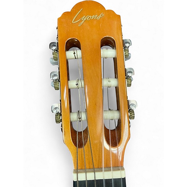 Used Lyons AC-964N12 NATURAL Classical Acoustic Guitar