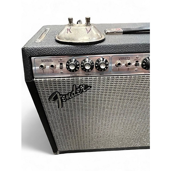 Vintage 1967 Fender VIBROLUX REVERB Tube Guitar Combo Amp