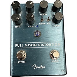 Used Fender Full Moon Distortion Effect Pedal