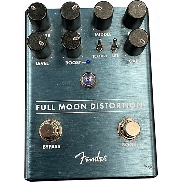 Used Fender Full Moon Distortion Effect Pedal